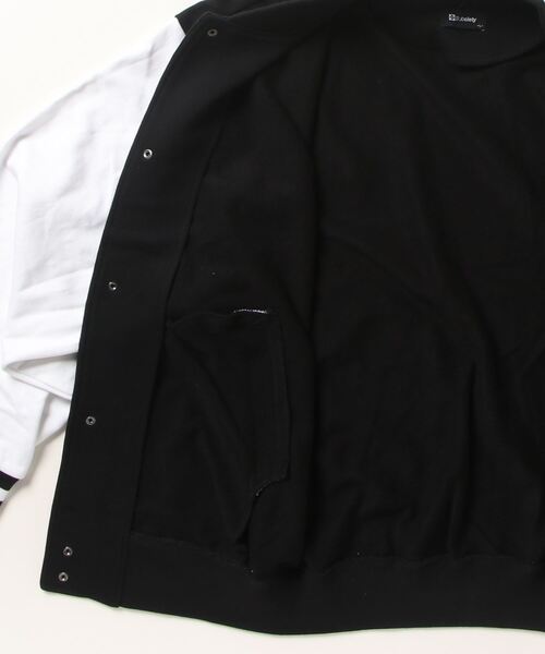 Subciety（サブサエティ） スタジャン X-LARGE ブラック×グレー メンズ