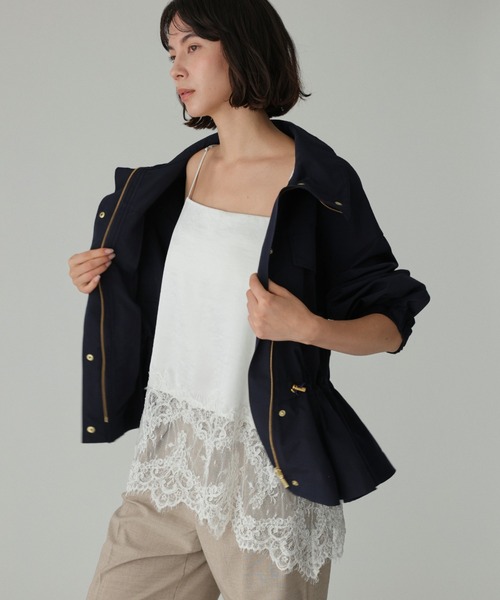 BABYLONE（バビロン） キャミソール ヘムレースキャミソール