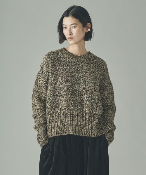 Curensology（カレンソロジー） ニット セーター /カノコアミMIXニット