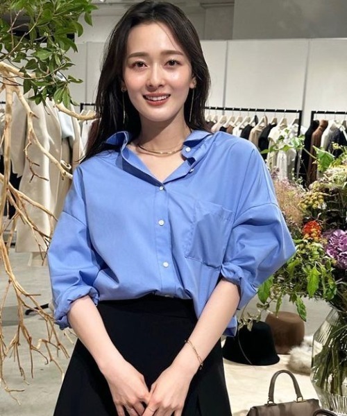 anuans（アニュアンス） シャツ ブラウス スタンダードシャツ