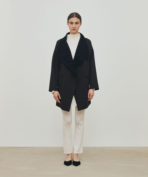 DES PRES（デプレ） コート アウター ヘリンボーンダブルフェイス