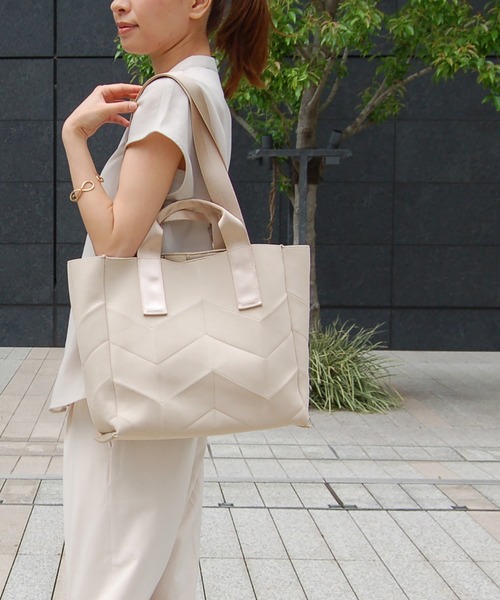 LAZY SUSAN（レイジースーザン） トートバッグ バッグ ヘリンボーン