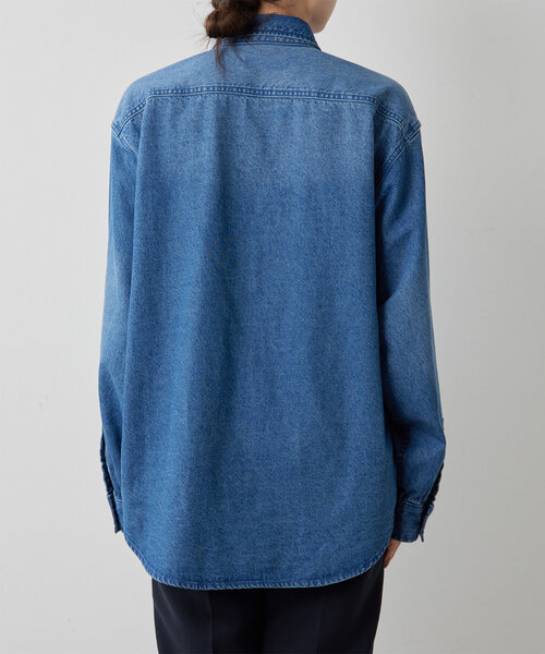 GALLARDAGALANTE（ガリャルダガランテ） ブラウス シャツ デニムシャツ