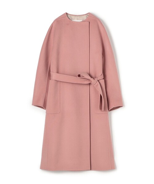 Ballsey（ボールジィ） ノーカラーコート コート プレミアムウール