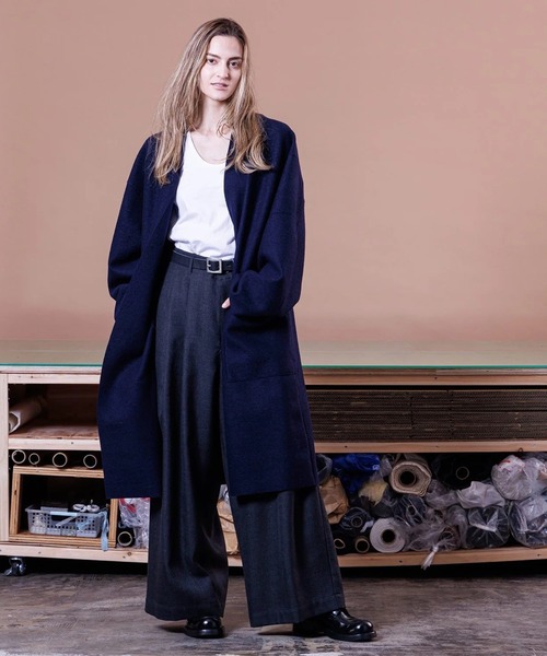 VOAAOV（ヴォアーブ） パンツ 「VOAAOV」BISHU OLD SURGE Tuck Wide