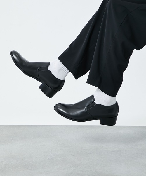 PADRONE（パドローネ） スリッポン パドローネ / BL SIDE GORE SHOES