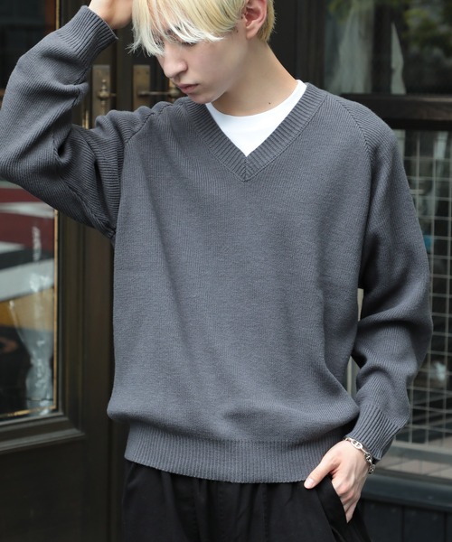 SETUP7（セットアップセブン） セーター ニット men's FUDGE 掲載