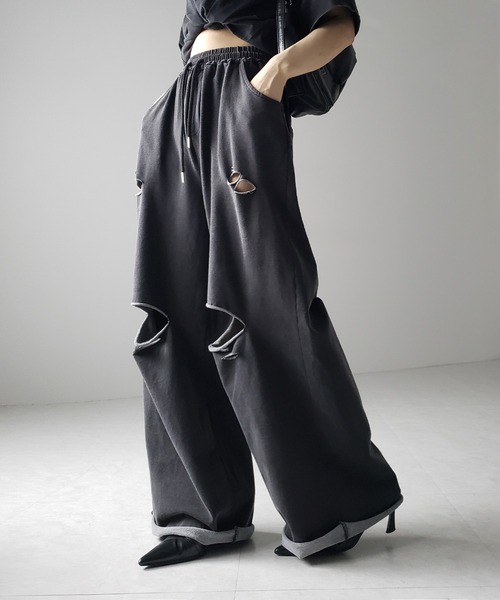 me+em select（ミームセレクト） スウェットパンツ ジャージ