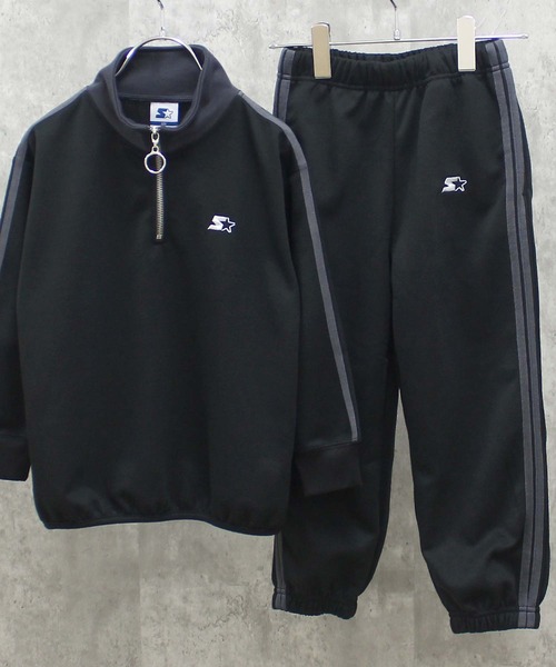 STARTER（スターター） セットアップ ダンボールニット ハーフZIP BIG