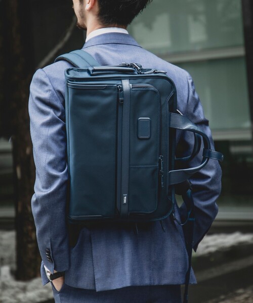 TUMI（トゥミ） ビジネスバッグ 「SHIPS別注」TUMI: 「ALPHA 3」 3WAY