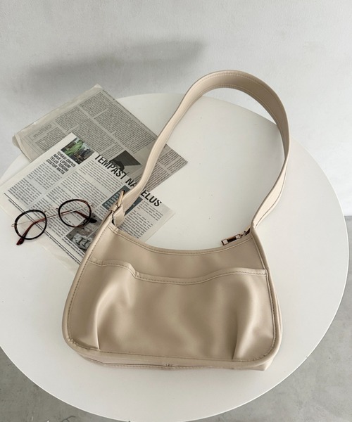 ショルダーバッグ バッグ 太ベルト2WAY PU素材 レディース : ZOZOTOWN