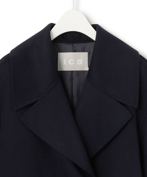 ICB（アイシービー） ピーコート pコート ウールリバー Pコート