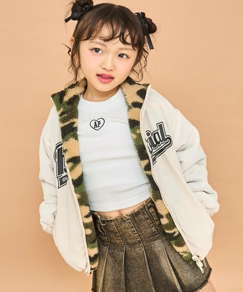 ANAP kids（アナップキッズ） ブルゾン アウター 撥水加工リバーシブル