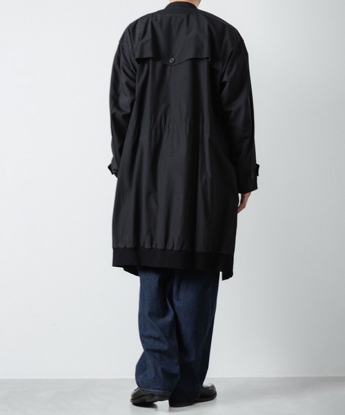 ATO（アトウ） モッズコート コート PINSTRIPE DOUBLE ZIP BLOUSON