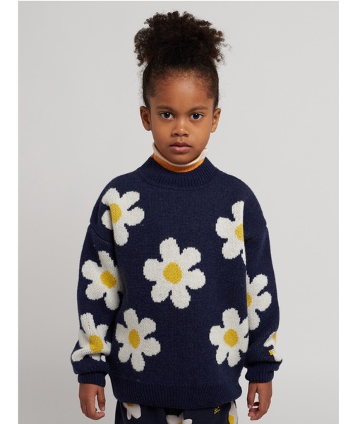 BOBO CHOSES（ボボショーズ） ニット セーター Big Flower jacquard