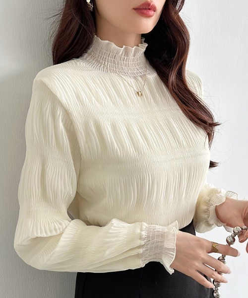 BOSCH（ボッシュ） 長袖ブラウス 38 グリーン レディース : ZOZOTOWN