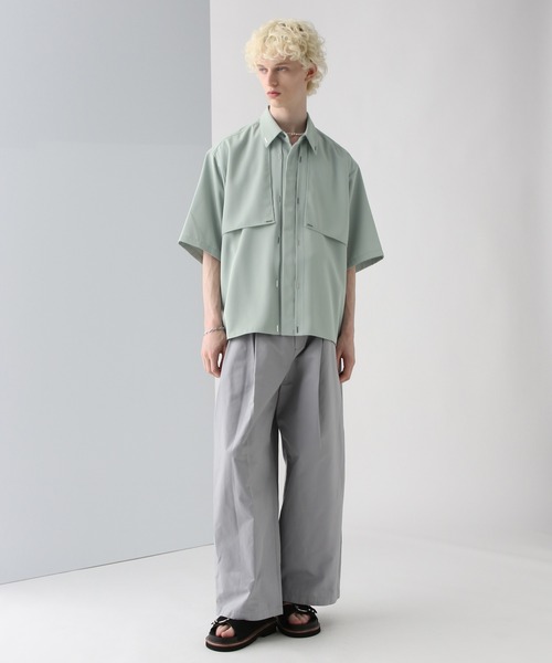 HARE（ハレ） シャツ 「SET UP 対応」フラシデザインシャツ(HARE