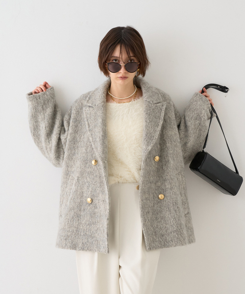 ROUGE VIF Sophie ピーコート pコート 「追加4」「一部店舗限定」ラメ