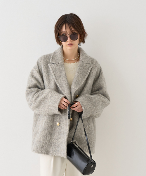 ROUGE VIF Sophie ピーコート pコート 「追加4」「一部店舗限定」ラメ