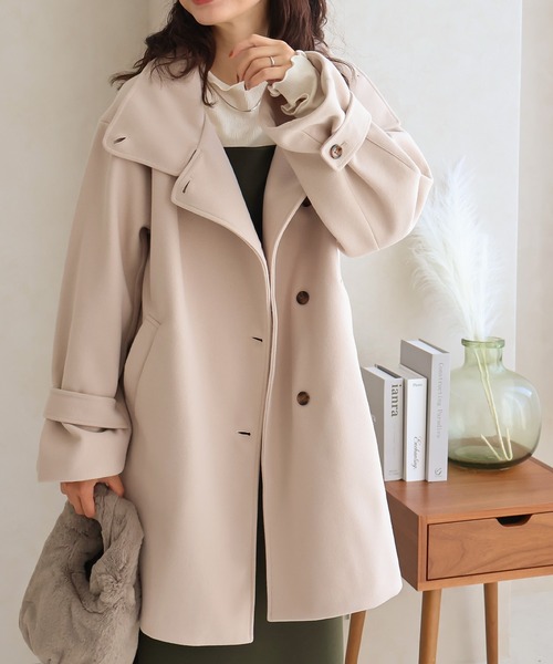 Social GIRL（ソーシャルガール） コート アウター ボリュームスリーブ