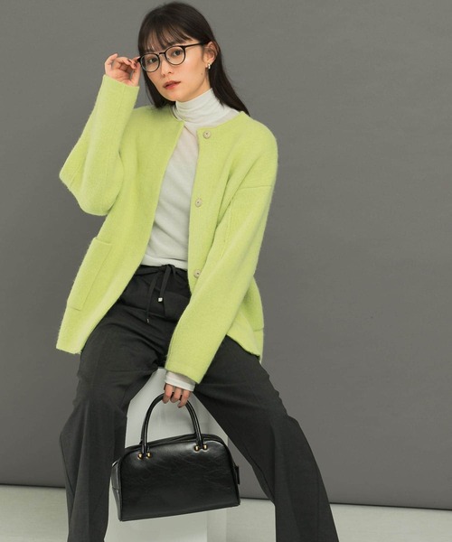 カーディガン エアリーニットジャケット レディース : ZOZOTOWN Yahoo