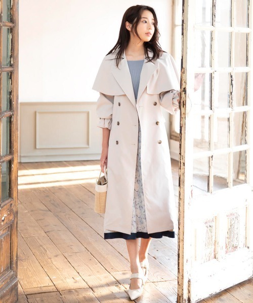 MISCH MASCH（ミッシュマッシュ） トレンチコート コート ケープ