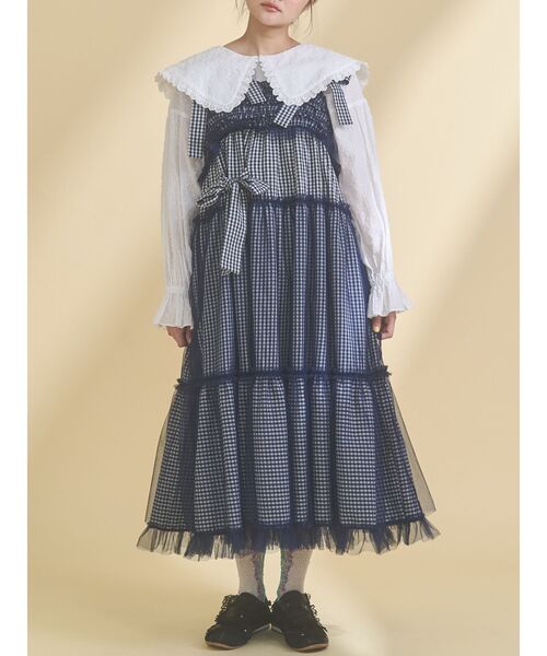 merry jenny（メリージェニー） ワンピース チュールリボンキャミ