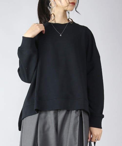 No one knows（ノーワンノーズ） トレーナー スウェット 裏毛ワイド