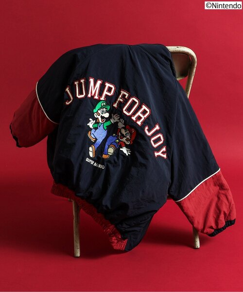 BREEZE（ブリーズ） ブルゾン アウター スーパーマリオ 切替ジャケット