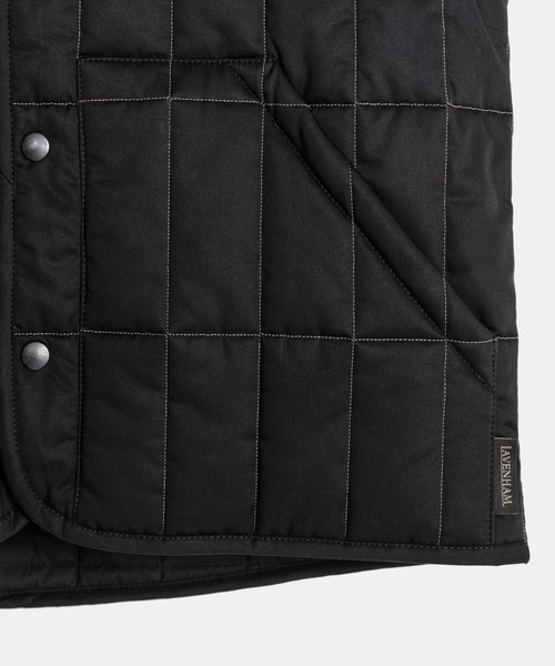 LAVENHAM（ラベンハム） ベスト ジレ Black Edition High Neck Gilet