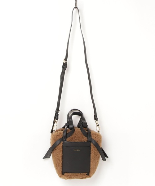 VIOLAd'ORO（ヴィオラドーロ） トートバッグ VIOLAd'ORO ムートンエコ