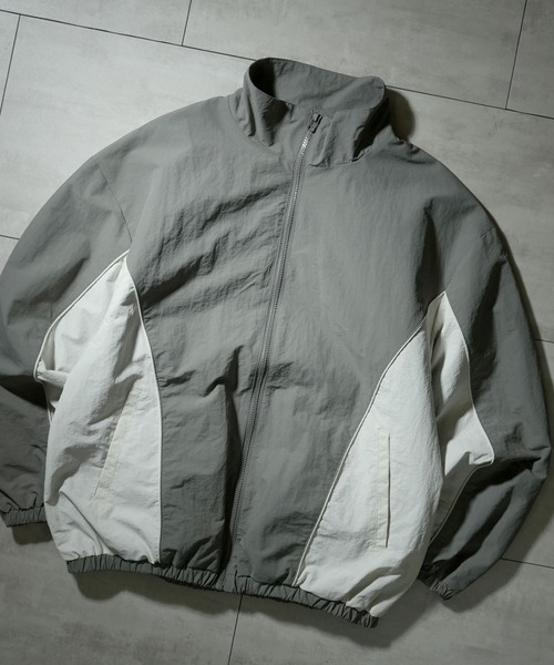 ナイロンジャケット side switch nylon jacket/サイド切り替えナイロン