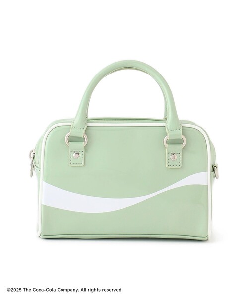 Coca Cola（コカコーラ） ボストンバッグ 「Coca-Cola」2WAYエナメル