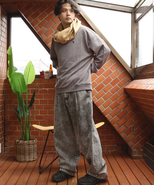 8 ネックウォーマー スヌード 無地ネックウォーマー メンズ