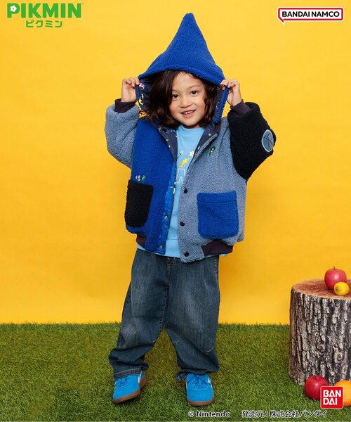 BREEZE（ブリーズ） ブルゾン アウター 「ピクミン」リバーシブルボア