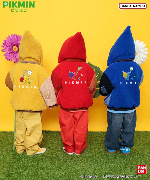 BREEZE（ブリーズ） ブルゾン アウター 「ピクミン」リバーシブルボア