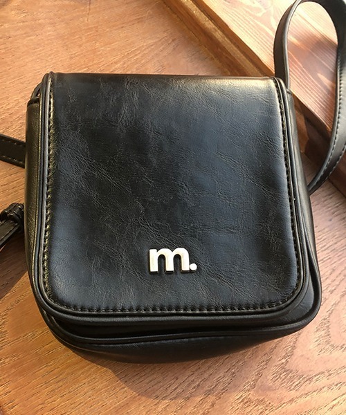 MASONPRINCE ショルダーバッグ PUレザーミニショルダーバッグ BB1935