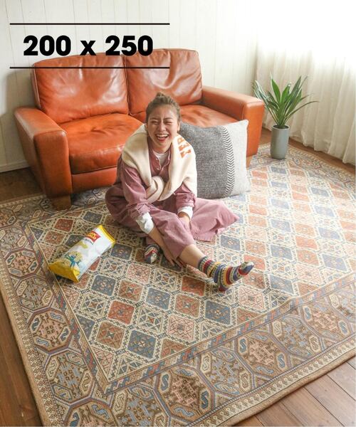 Francfranc（フランフラン） ラグ ラグマット エルフィア ホット