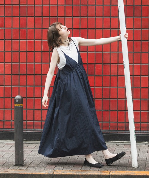 forksy.（フォルクシー） ワンピース 「forksy.」Vネックボリューム