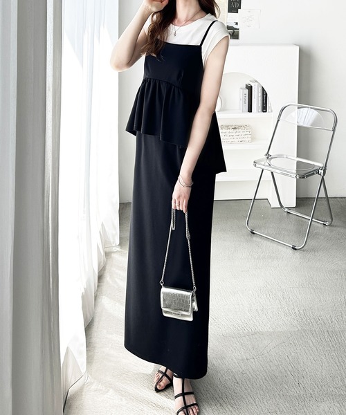 Tadashi Shoji 」 レースノースリーブワンピース 0 ピンク レディース