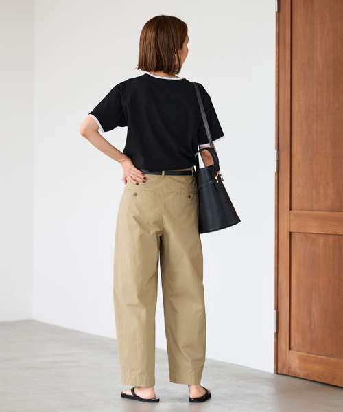 FRAMeWORK（フレームワーク） スラックス パンツ コットンナイロン