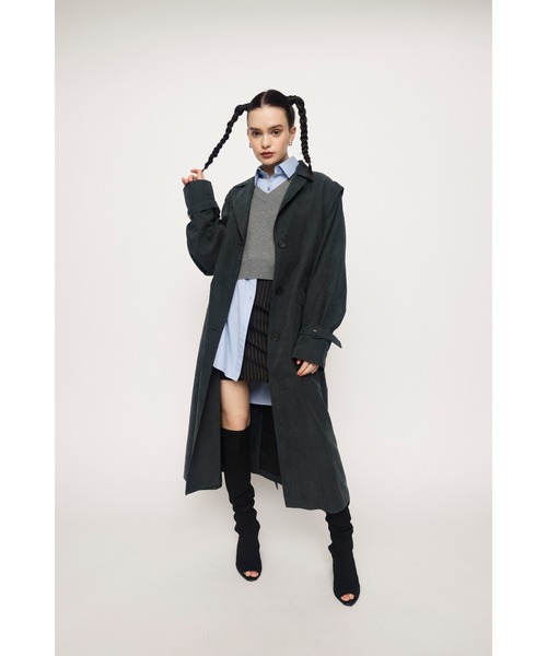 SLY（スライ） ブーツ OPEN TOE KNIT KNEE HIGH BOOTS オープントゥ