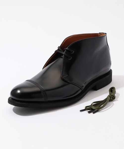 SANDERS（サンダース） ブーツ ポリッシュドレザー チャッカブーツ