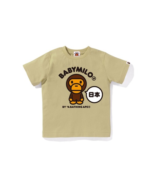 A BATHING APE（アベイシングエイプ） tシャツ JAPAN BABY MILO TEE