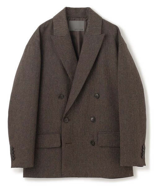 uncrave（アンクレイヴ） コート アウター ウォッシャブル ツイード