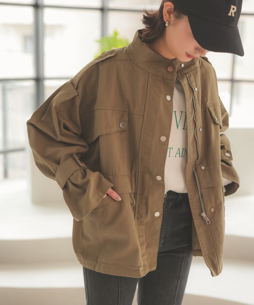 Isn't She？（イズントシー） ミリタリージャケット モッズコート