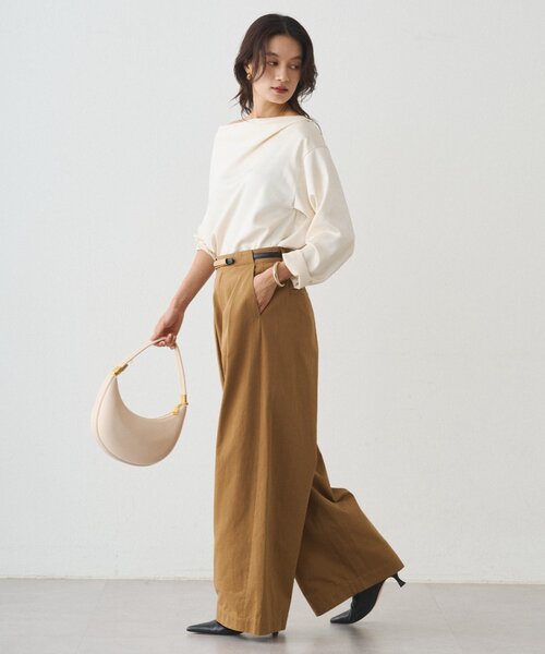 Loungedress（ラウンジドレス） チノパン チノベルトタックパンツ
