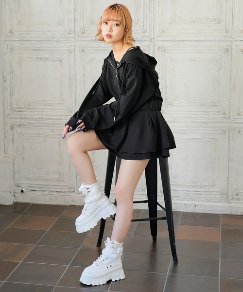 Diable baiser（ディアブルベーゼ） スニーカー Y2K厚底レースアップ