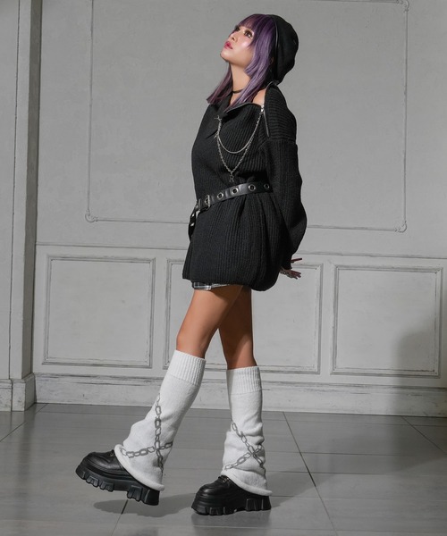 Diable baiser（ディアブルベーゼ） スニーカー Y2K厚底レースアップ