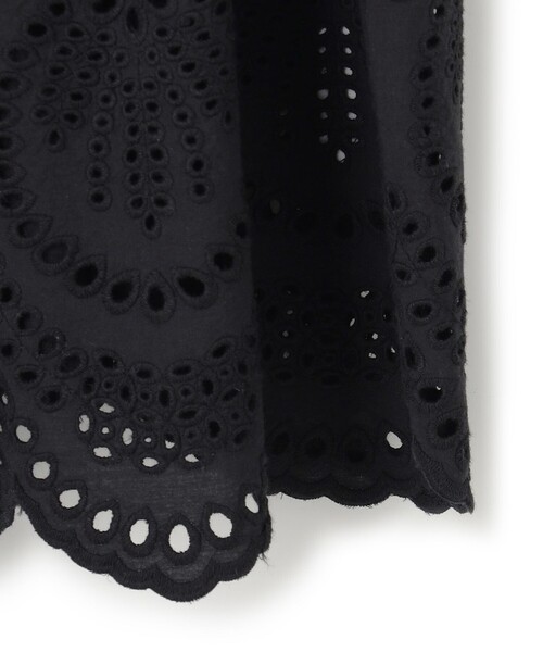 ブラウス シャツ 「洗える」コットンエンブロイダリー キャミソール